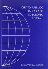 Rivista di Diritto Pubblico Comparato ed Europeo 2009/2 - [Giappichelli Editori]