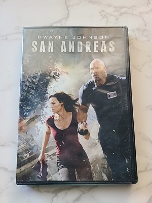 San Andreas 2015 NEW DVD The Rock Dwayne Johnson, Paul Giamatti, Widescreen