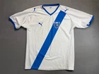 Vintage Puma Guatemala away jersey football shirt white mens size L