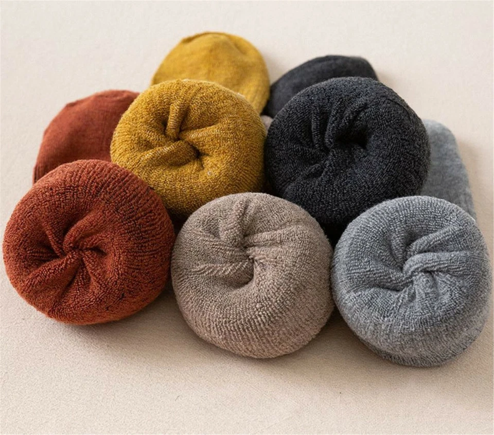 Mujeres Dama Invierno Cálido Polar Hasta el Muslo Sobre las Rodillas Medias Medias Calcetines Largos Foto 4 de 4