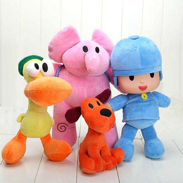 pocoyo plush set