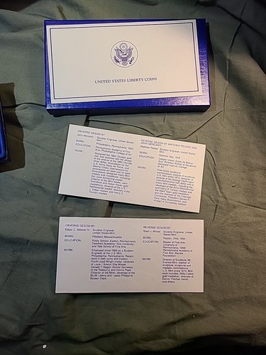 1986 Liberty Coins Set - Picture 3 of 9