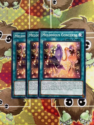Yugioh Melodious Concerto LEDE-EN056 Playset 