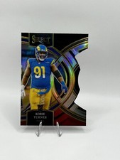 2023 Panini Select Kobie Turner #131 Red & Black Premier Prizm Die Cut - Rams