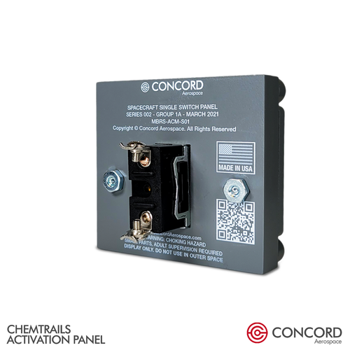 CHEMTRAILS ACTIVATION PANEL - Based on Apollo Command Module Switches - Picture 6 of 7