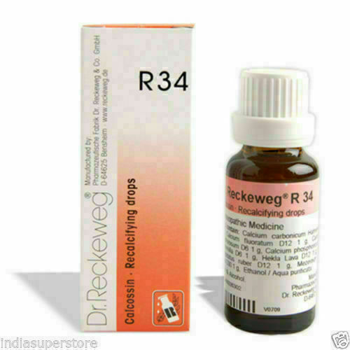 Dr. Reckeweg R34 Drop 22 ml Free Shipment eBay