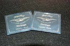 2 Sets Aquila Ukulele 150U Uke Soprano High G Sugar Strings Made in Italy 150 U