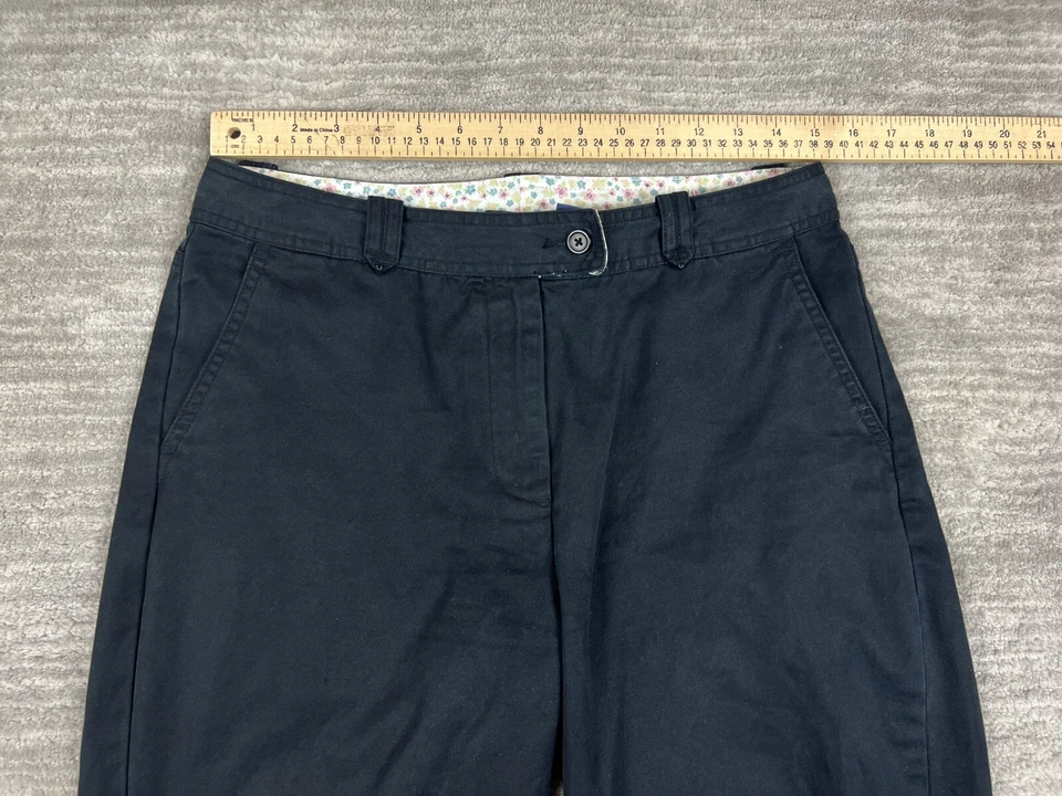 Pantalones chinos Mountain Lake para mujer 6 negros recortados al tobillo Foto 4 de 4