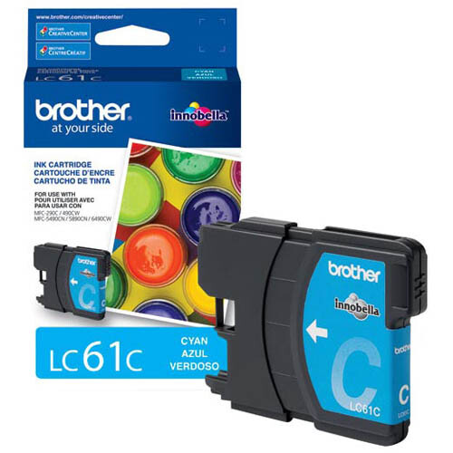 Brother MFC-250C Ink Cartridge Set - (LC61) 2pcs Black with 1 of each Color - Picture 4 of 6