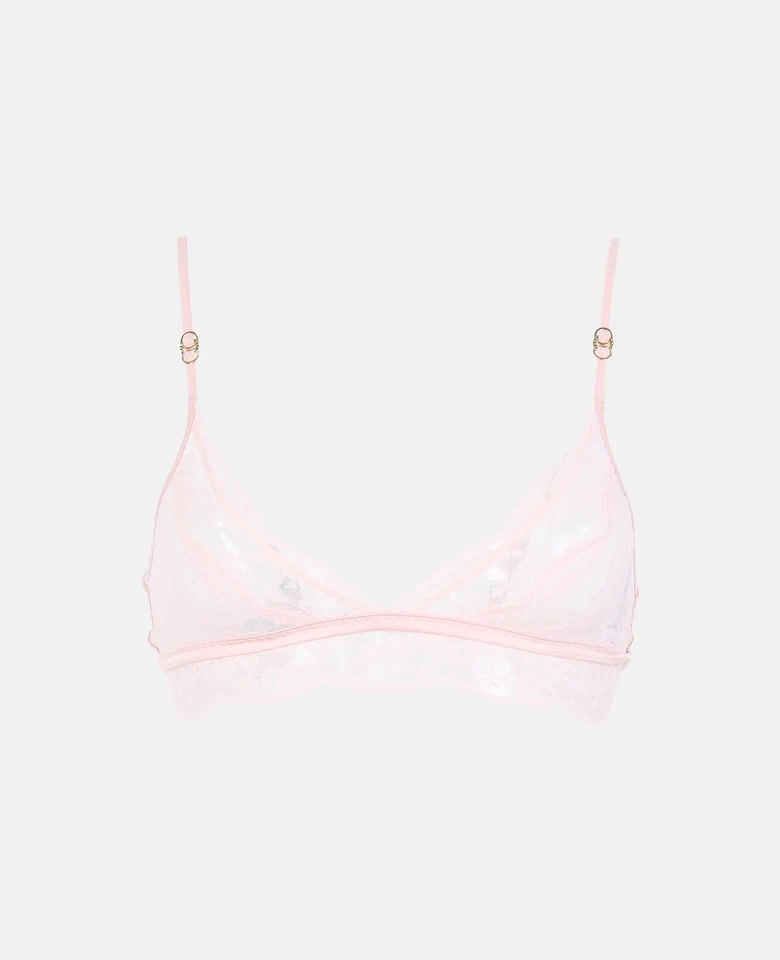 NUEVO con etiquetas Sujetador de copa suave Clementina rosa para mujer Stella McCartney talla L Foto 3 de 3