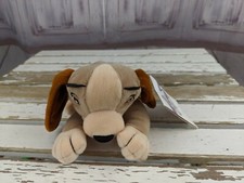 Disney store lady tramp dog puppy bean bag sound beanie plush toy