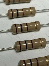 2 WATT  100 OHM  5% CARBON FILM RESISTORS 50 PCS