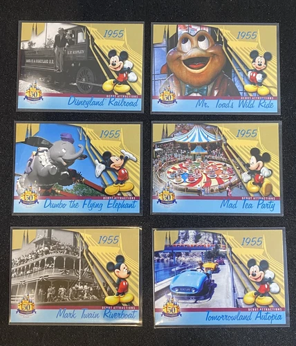 2005 Disneyland 50th Anniversary Upper Deck Trading Cards - COMPLETE YOUR SET