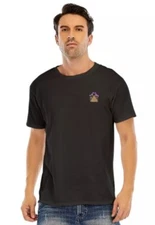 SKULL PYRAMID T SHIRT AUTHENTIC BLACK M