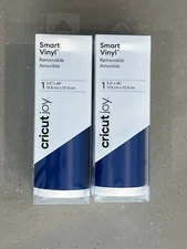 Cricut Joy 2007167 Smart Vinyl Removable 5.5"x48" Adhesive Decal Roll Vivid Blue