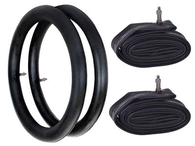 BISOMO 2x Fahrrad Schlauch 26 x 1,75/1,95 Zoll Ventil Dunlop Fahrradventil Blitzventil