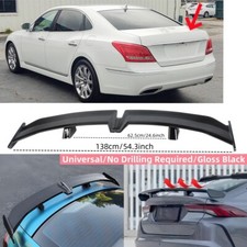 Universal Trunk Lid Spoiler Wing Pro Style Fit For Hyundai Equus Sedan 2011-2016 Universal Trunk Lid Spoiler Wing Pro Style Fit For Hyundai Equus Sedan 2011-2016