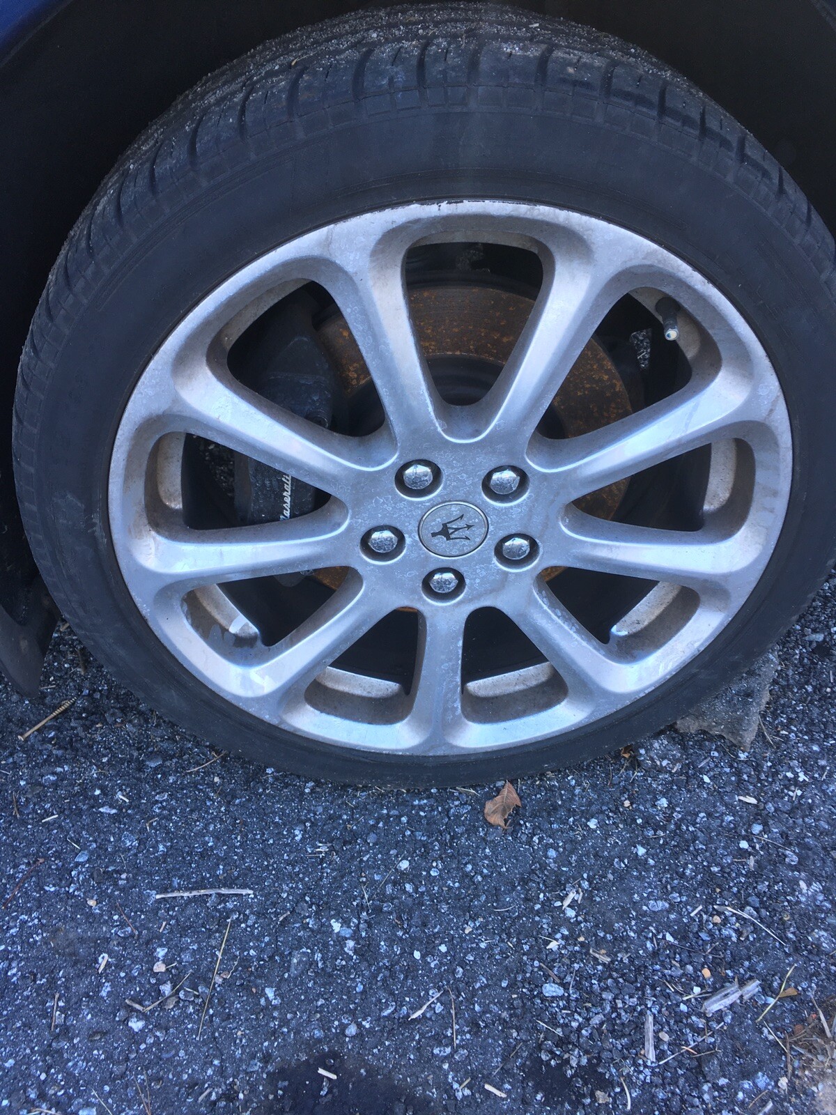 2005 To 2008 Maserati OEM Complete Set Of Rims With Tires M139