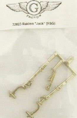 G-Factor 1/32 J2M3 Raiden Jack White Bronze Landing Gear for Hasagawa 32023 X