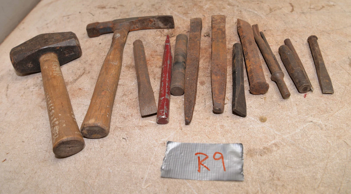 Stone masonry chisels for sale deals