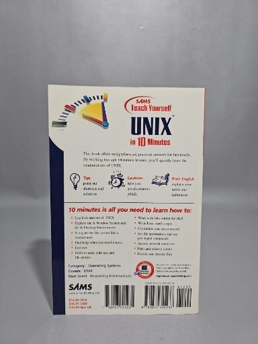 Sams Teach Yourself UNIX in 10 Minutes (Sams Teach - Foto 2 di 3