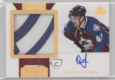 2011-12 Panini Dominion Rookie Horizontal /43 Cameron Gaunce #137 Patch Auto 2d8