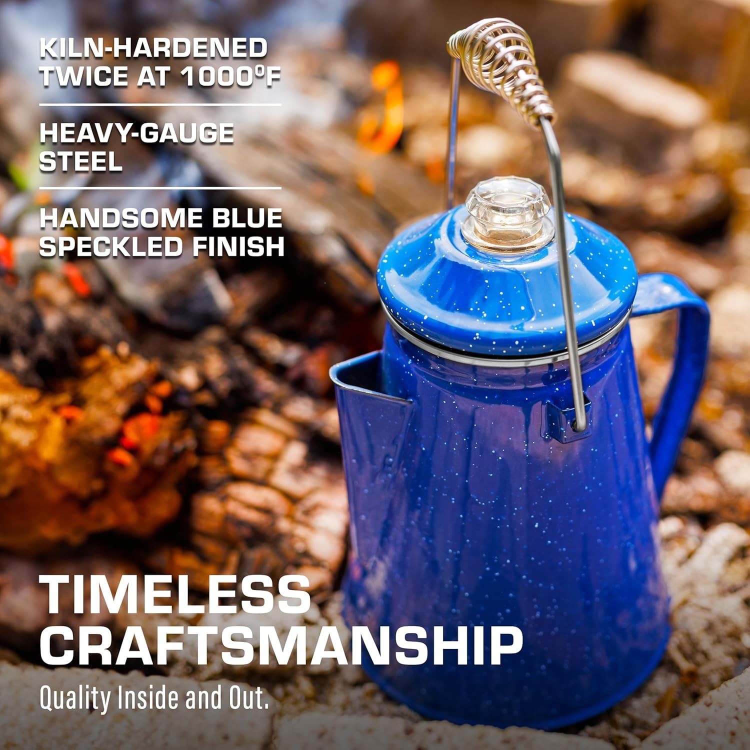 Classic Percolator Coffee Pot — The Most Nostalgic Camping Coffee Pot, Now Mo...