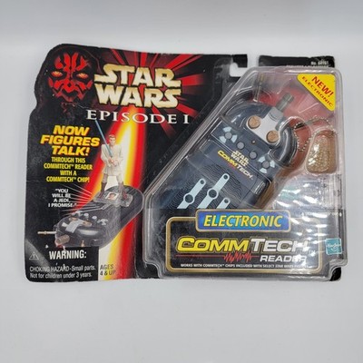 Star Wars Episode 1 Commtech Reader Hasbro New Damaged Box Phantom Menace 1998