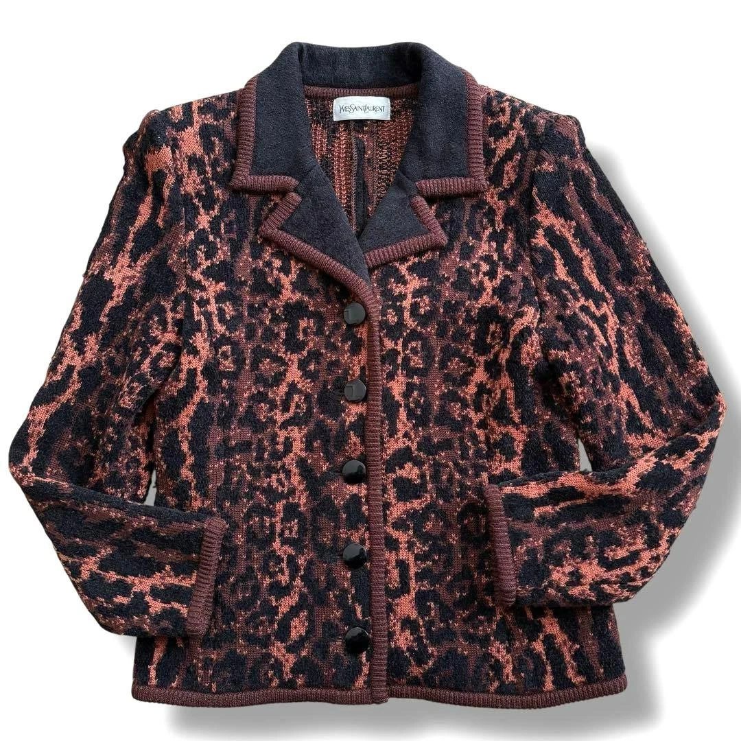 Saint Laurent Animal Print Coats, Jackets & Vests for Women for