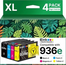 936XL/936e High Yield Ink Cartridge for HP OfficeJet Pro 9110  9135  9730 Series