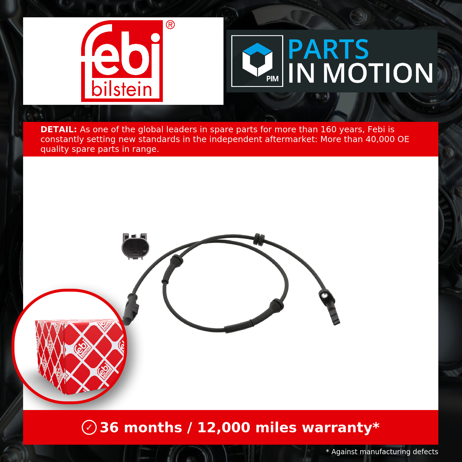 Fits FEBI 106463 ABS SENSOR ⭐UK Stock⭐ - Image 4