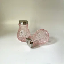 Rose Shakers Set By Mosser Glass
