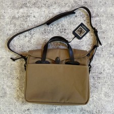 Filson Original Briefcase Tan rugged twill original briefcase made in USA