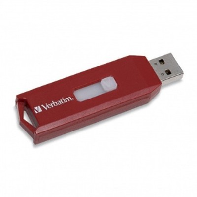 16GB Verbatim Store N Go USB2.0 Type A Flash Drive  Red - 96317