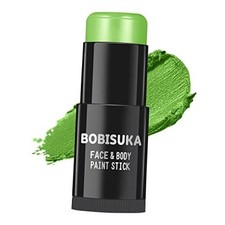 Light Green Face Body Paint Stick, Lime Green Eye Black Painting Grass Green