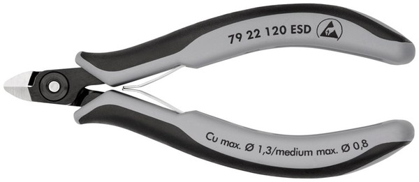 Knipex-Werk PräZisons-Seitenschneider 79 22 120 Esd Seitenschneider-image