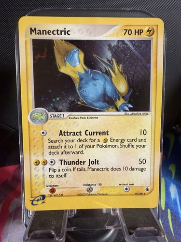 Manectric 9/109 Ruby and Sapphire Holo E-reader