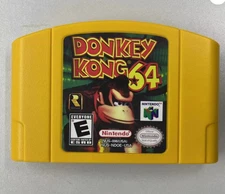 DONKEY KONG 64 N64 Video Games For Nintendo 64 console US Version
