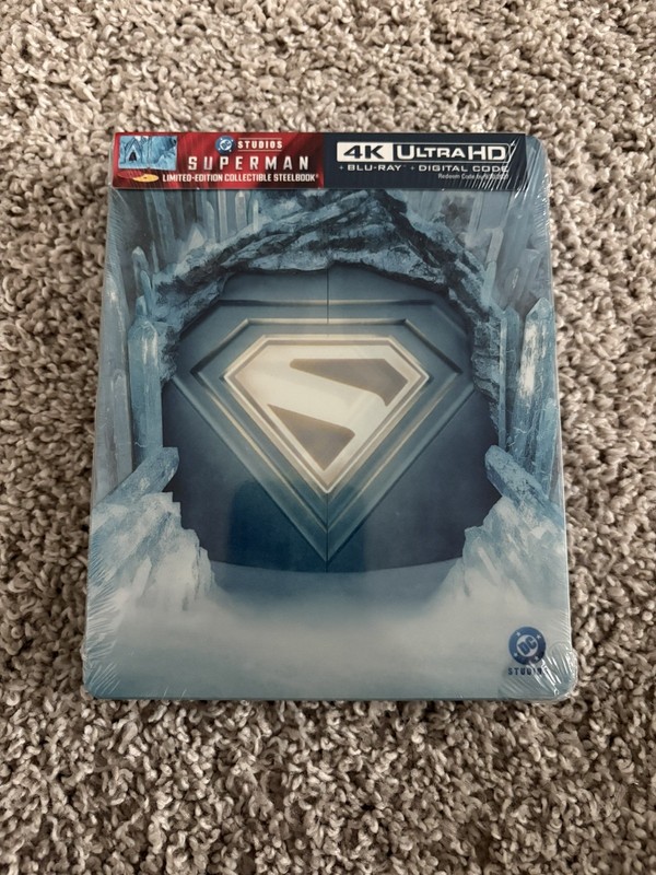 Superman (2025) 4K Limited Edition. Steelbook. New. Factory Sealed.