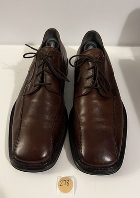 Alfani Men's Dress Shoes Leather Upper Hand Made Sole Sz. 13M Made in Italy