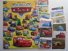 The World of Cars empty album 72 Different Stickers Panini Disney Pixar