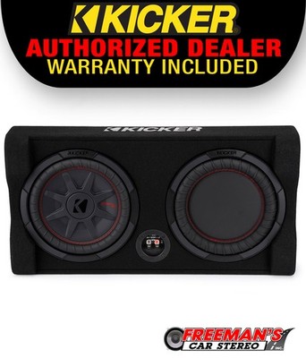 Kicker 48TRTP102 CompRT 10'' Down-Firing Loaded Subwoofer Enclosure