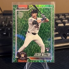 2026 Topps EASTER GREEN FOIL Jacob Melton ROOKIE #148 - Houston Astros