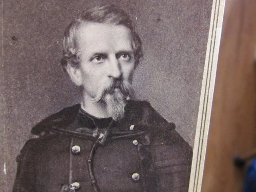 Civil War General Philip Kearny KIA at Battle of Chantilly cdv photo by Brady