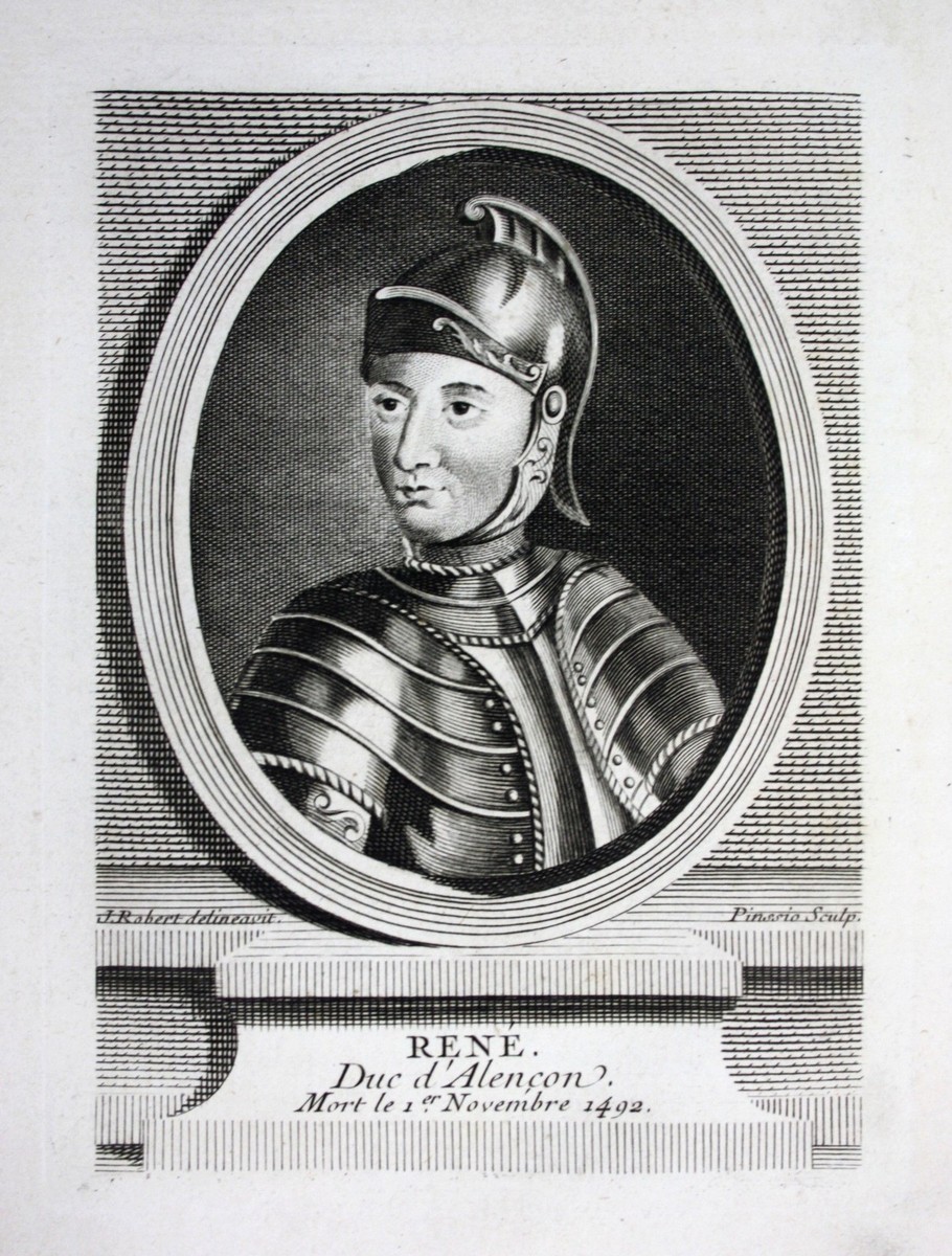Rene de Valois Herzog Duc Alencon Graf Comte Le Perche