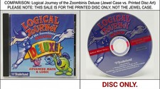 Logical Journey of the Zoombinis Deluxe PC Mac 1996 Broderbund Advanced Math...