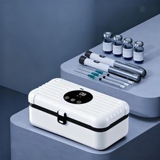 Insulink&uuml;hlbox Reisekoffer mit Tragetasche Mini K&uuml;hlschrank tragbar Insulin