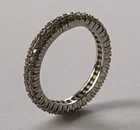 Vintage ring sterling silver 925 Size 7.5 Weight 3.56 g. Ukrainian jewelry.