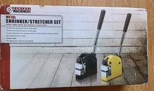 NIB CENTRAL MACHINERY SHEET METAL SHRINKER & STRETCHER SET 68897 Unopened