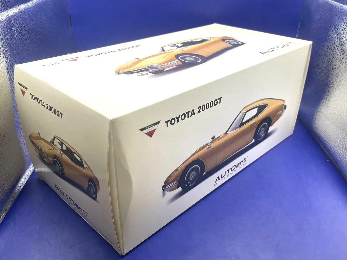 SUPER RARE* Autoart 1/18 Toyota 2000GT Gold Metallic 1967 JDM